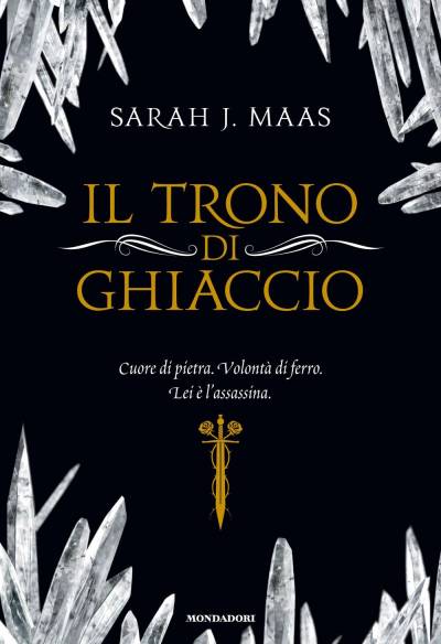 Sarah J. Maas Il trono di ghiaccio - copertina