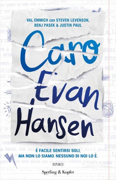 trama del libro Caro Evan Hansen